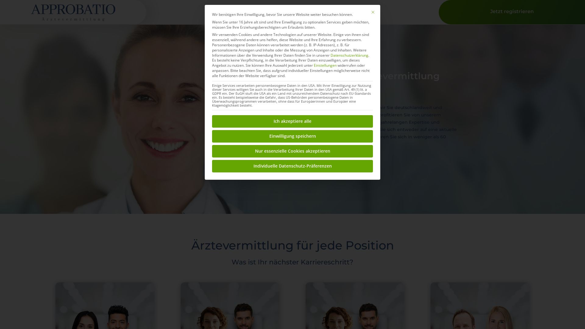 Approbatio Ärztevermittlung