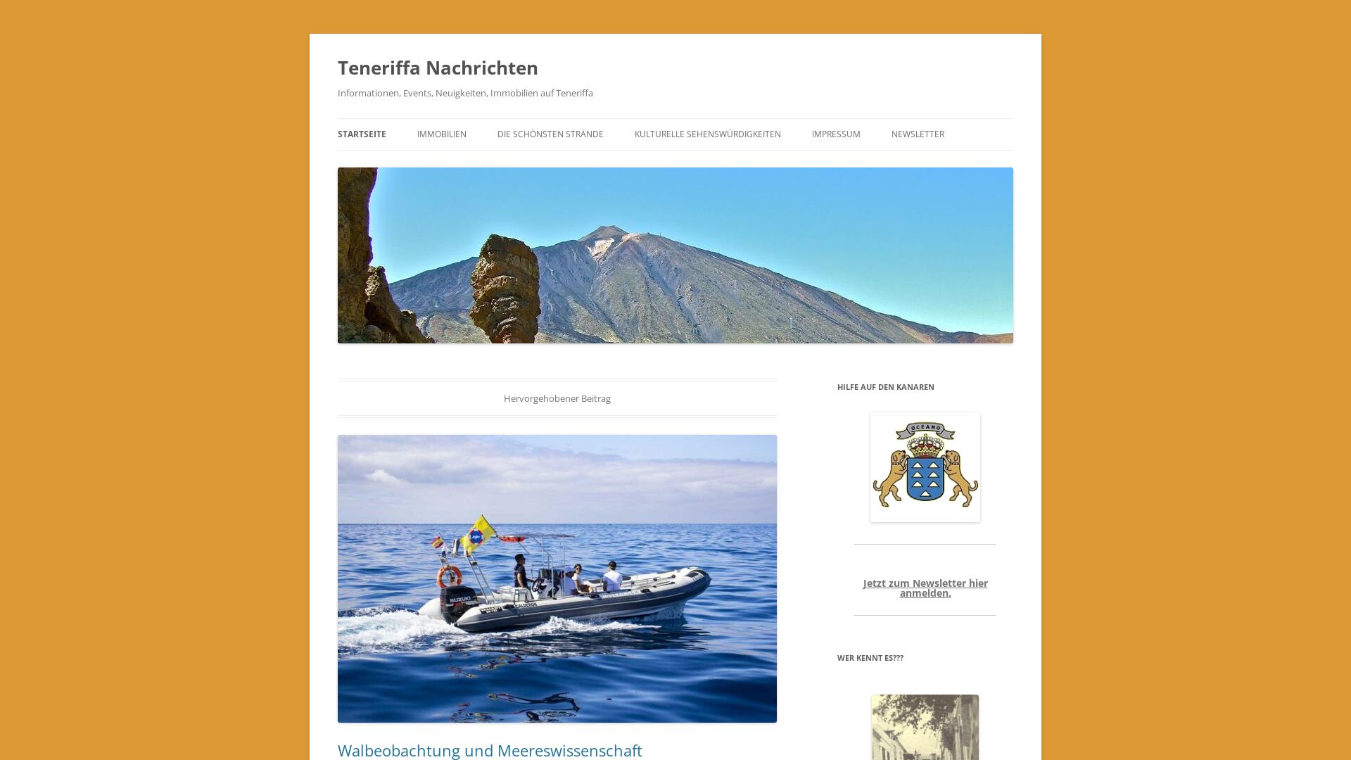 Teneriffa Nachrichten