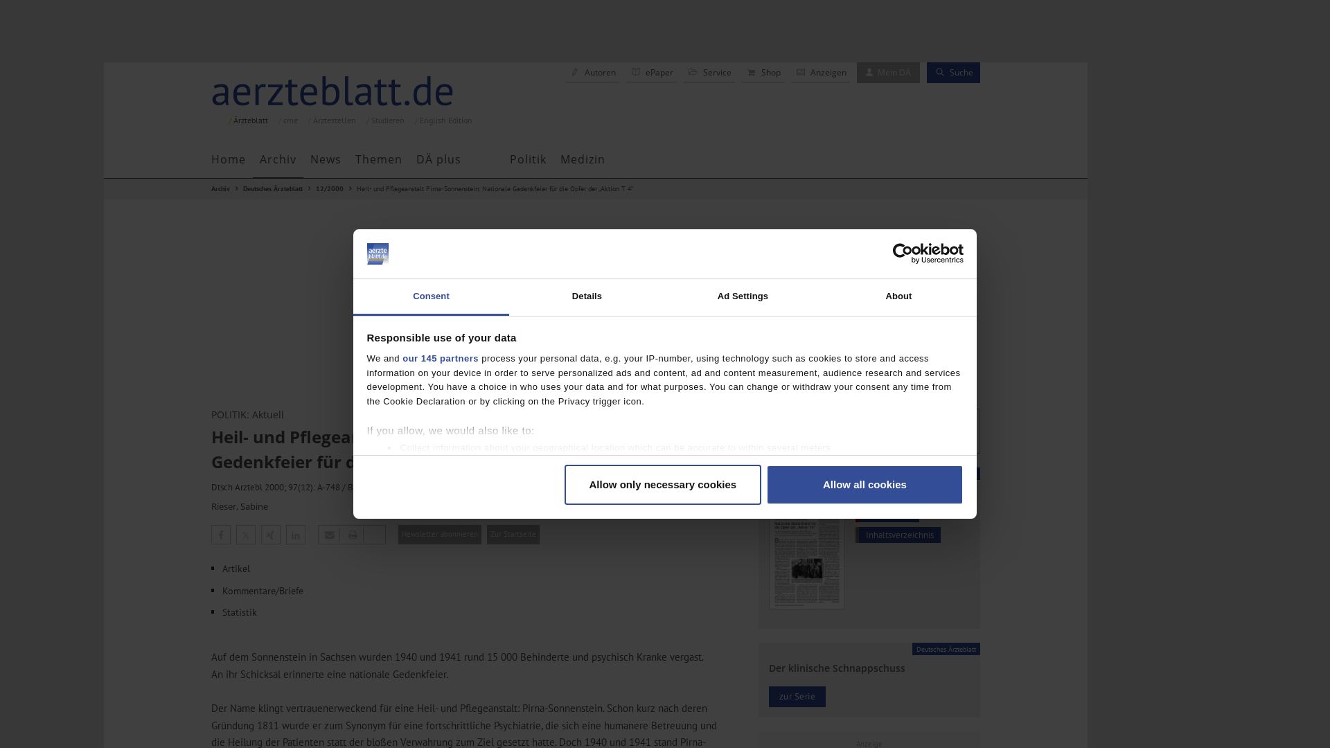 Deutsches Ärzteblatt