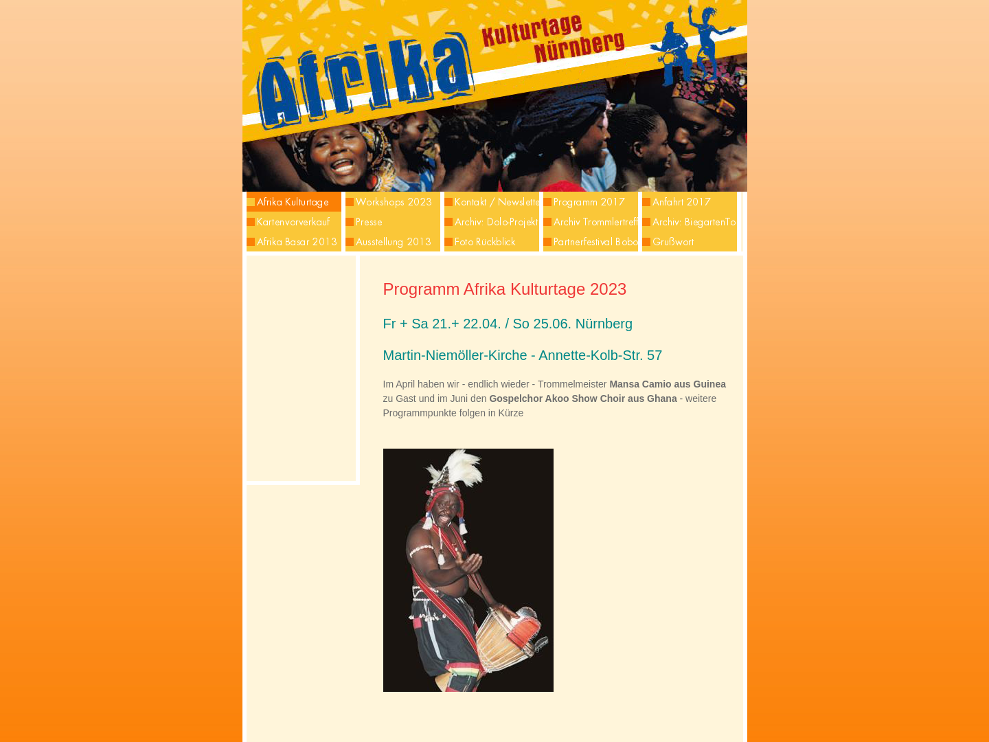 Afrika - Kulturtage