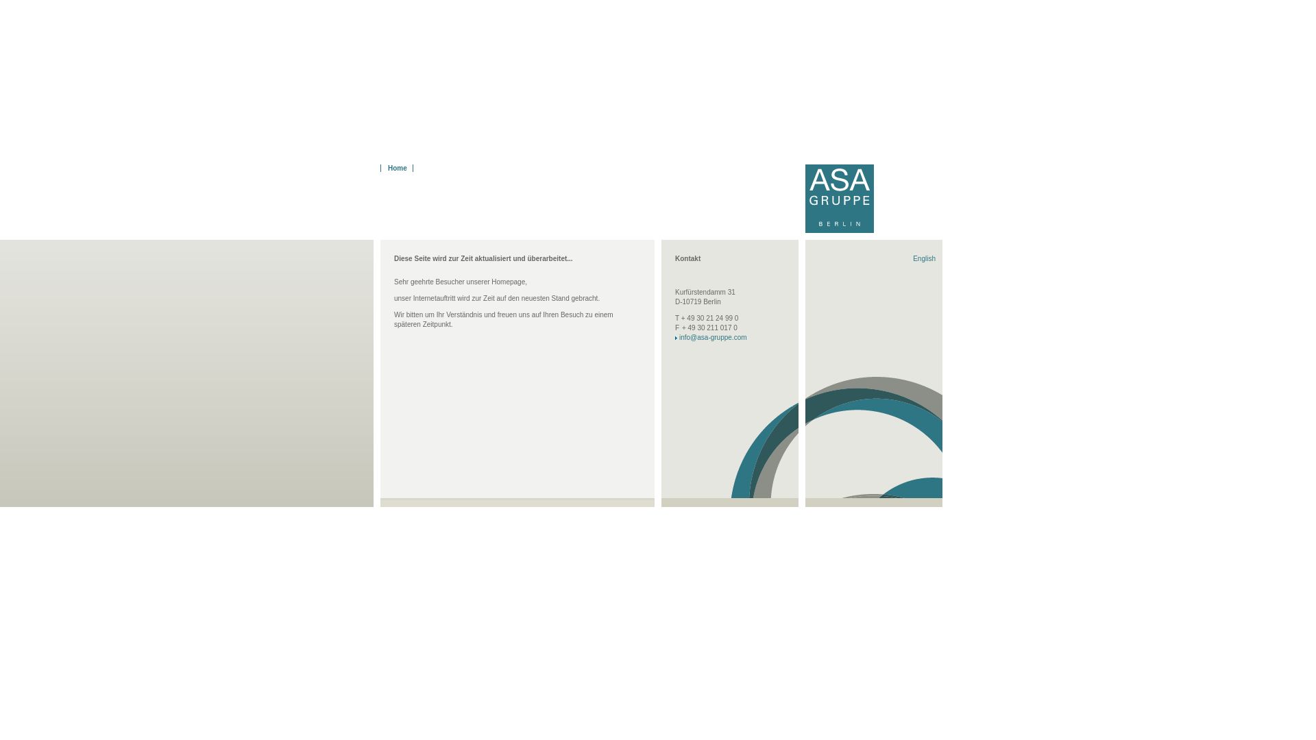 ASA Arbeitsgruppe Stadtplanung + Architektur GmbH, Gesellschaft von Architekten und Planern