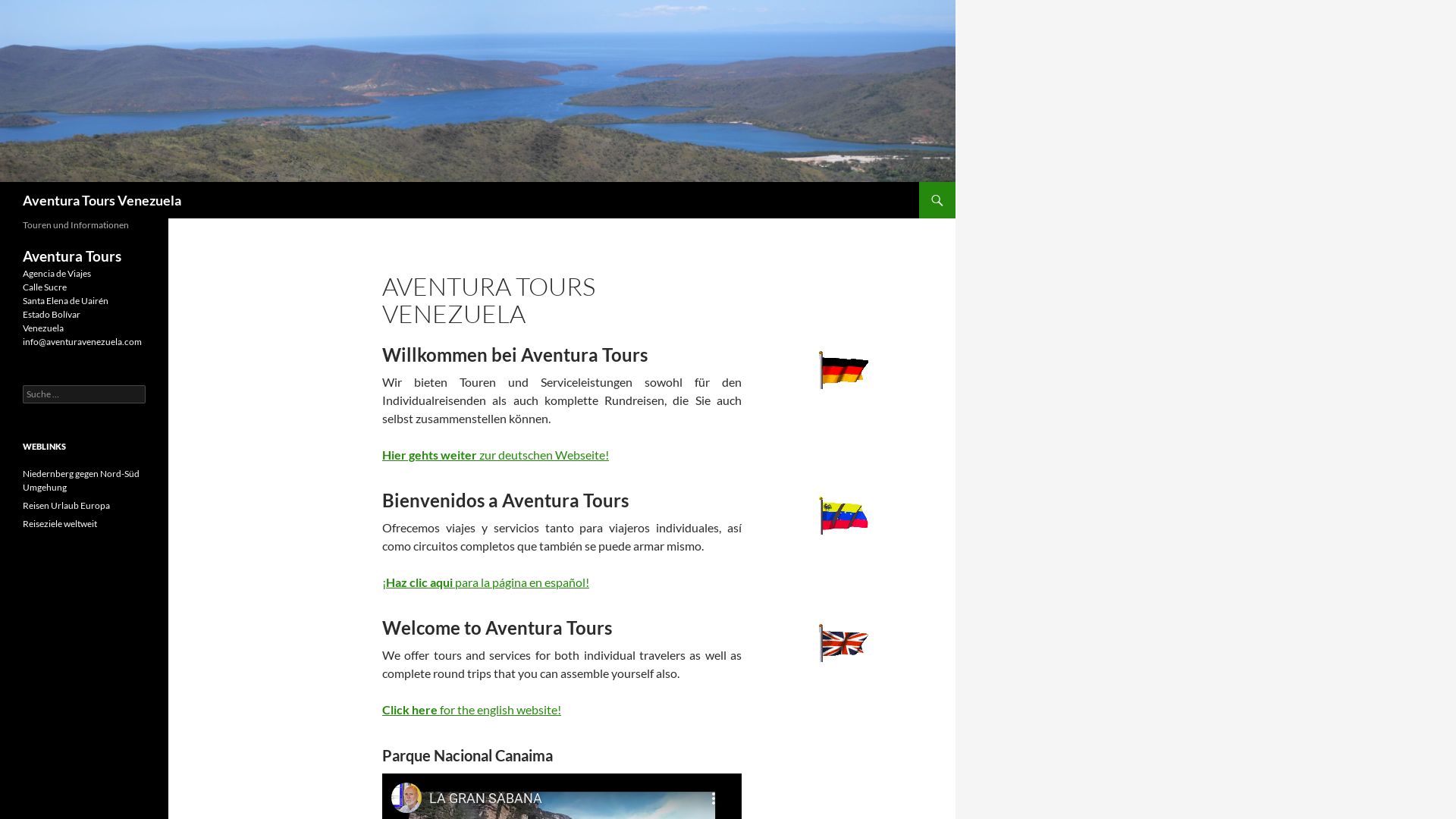 Aventura Tours Venezuela