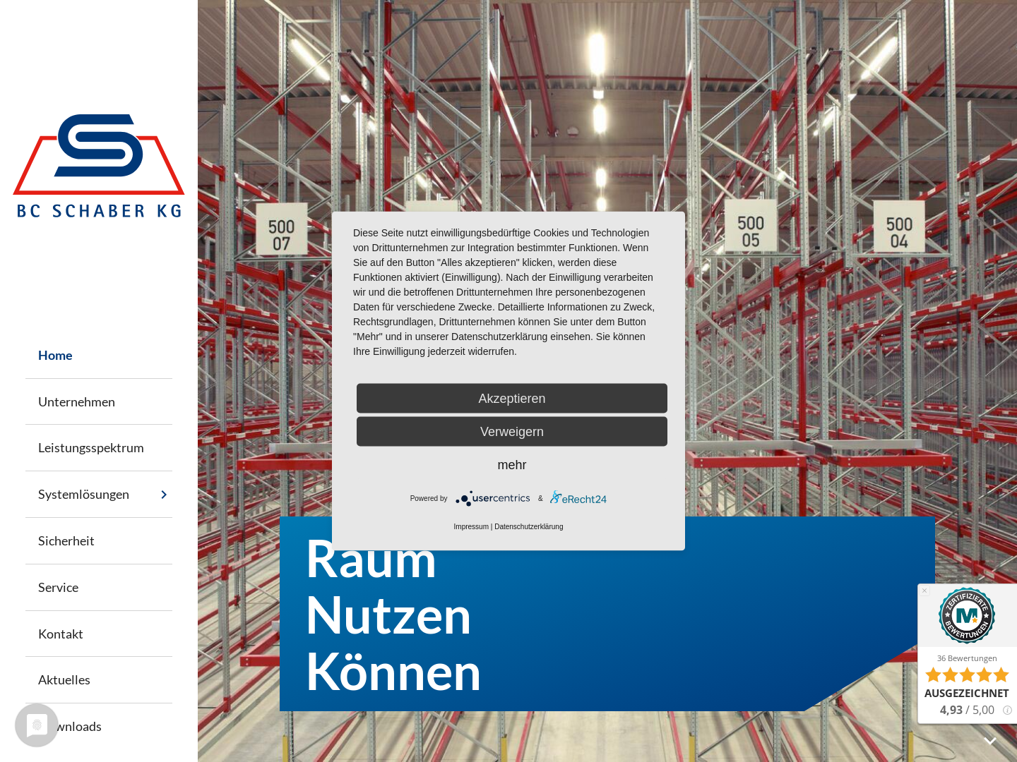 Dexion Center Schaber