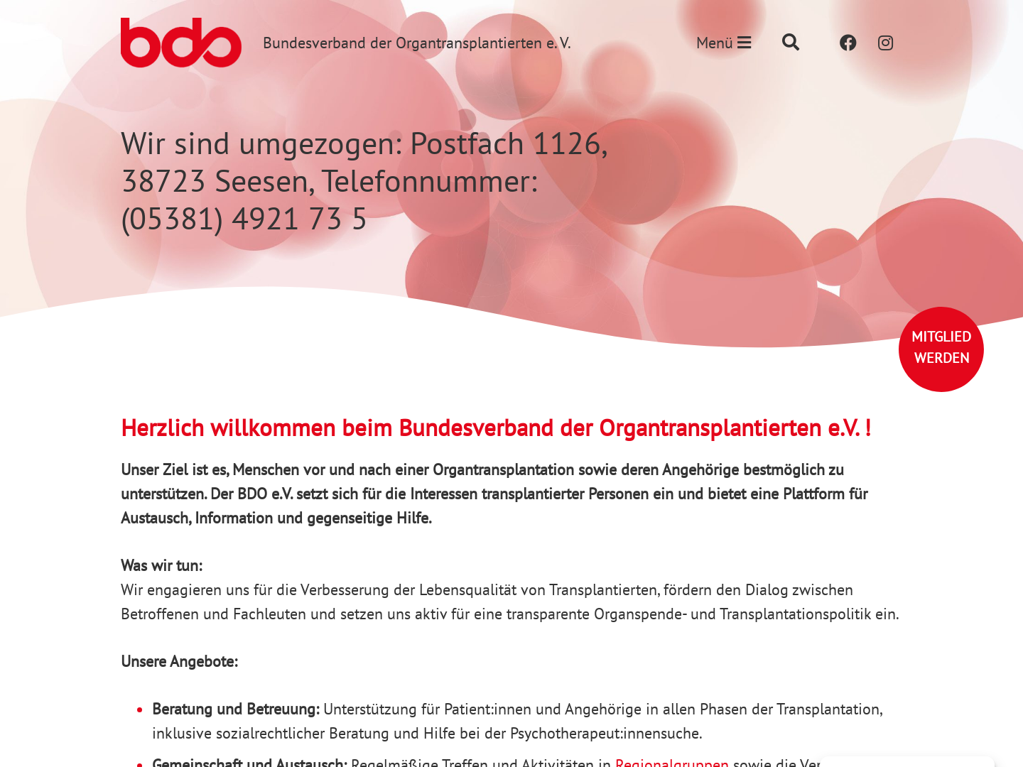 Bundesverband der Organtransplantierten e.V.