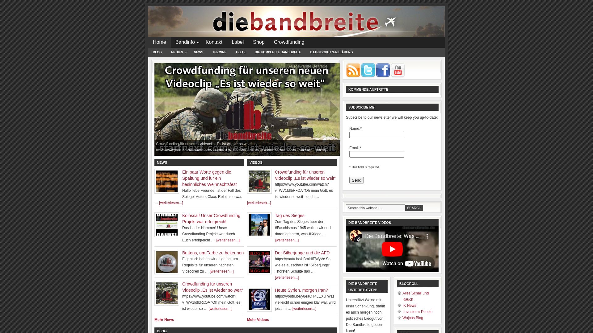 Die Komplette Bandbreite