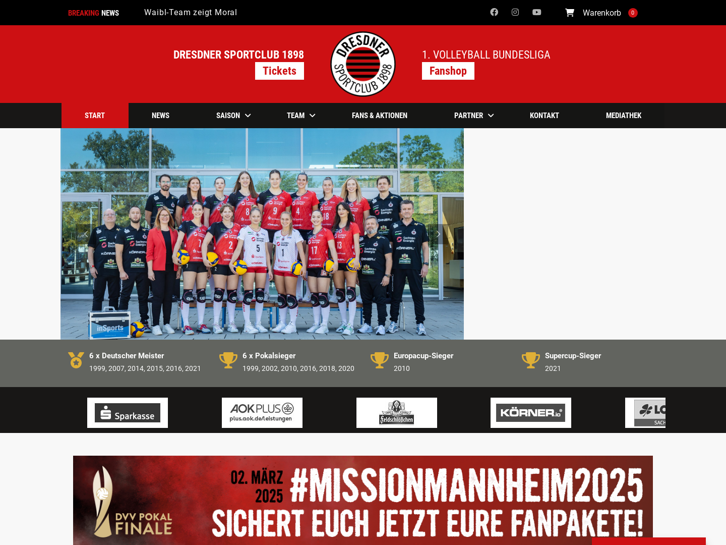 Dresdner SC - Volleyball