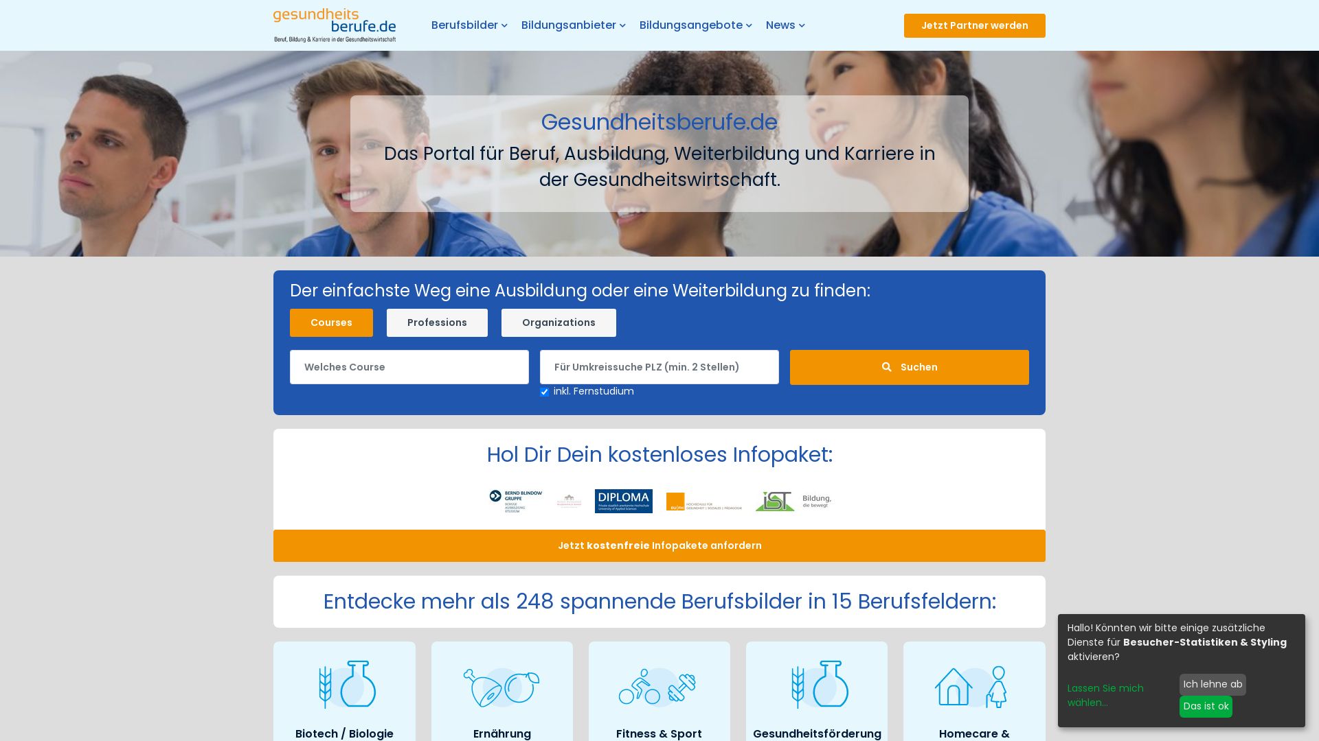 Gesundheitsberufe
