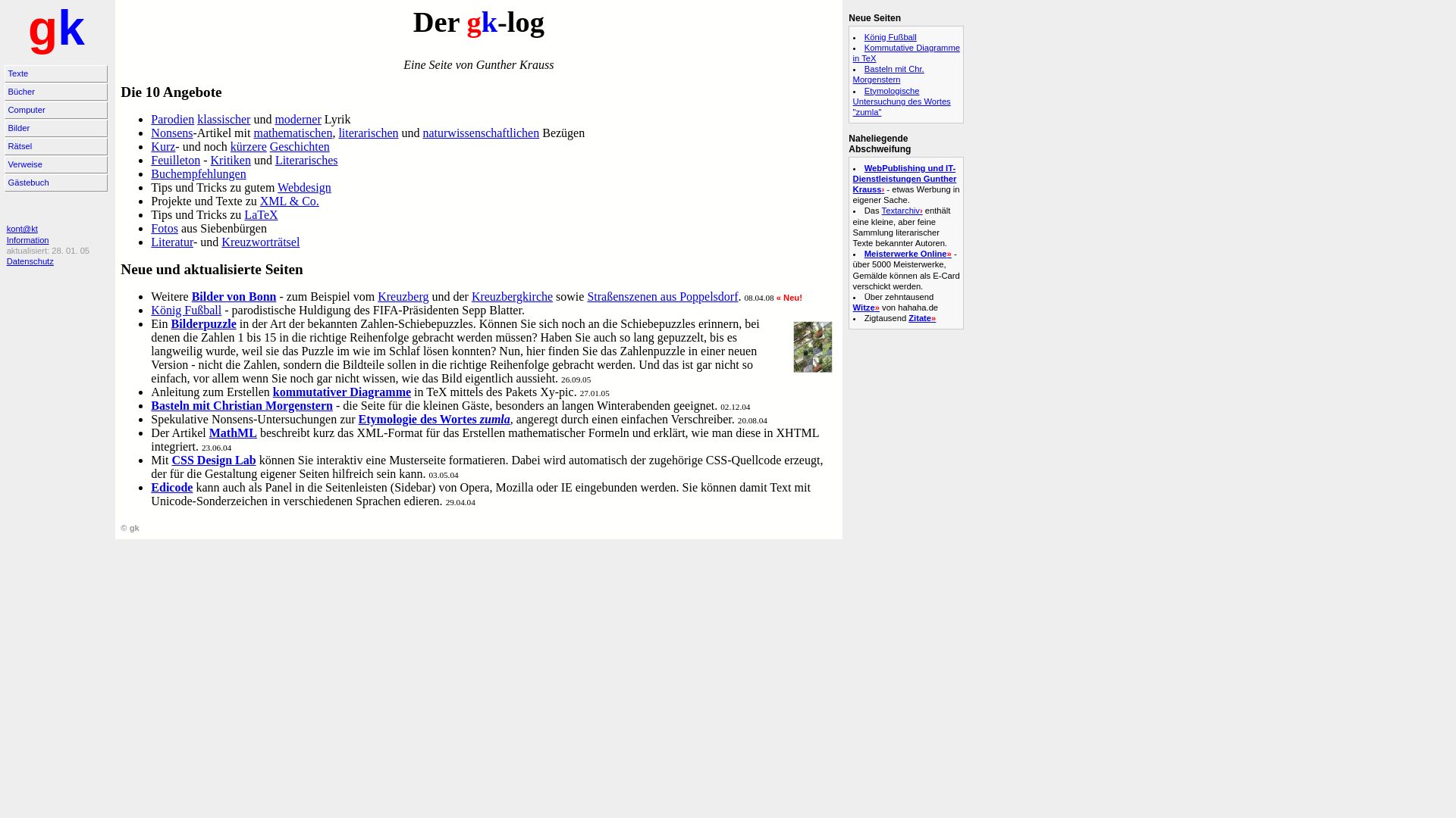 Der gk-log