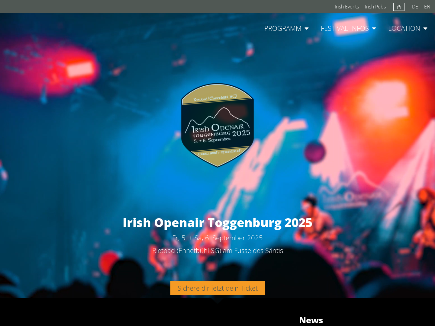 Irish Openair Toggenburg