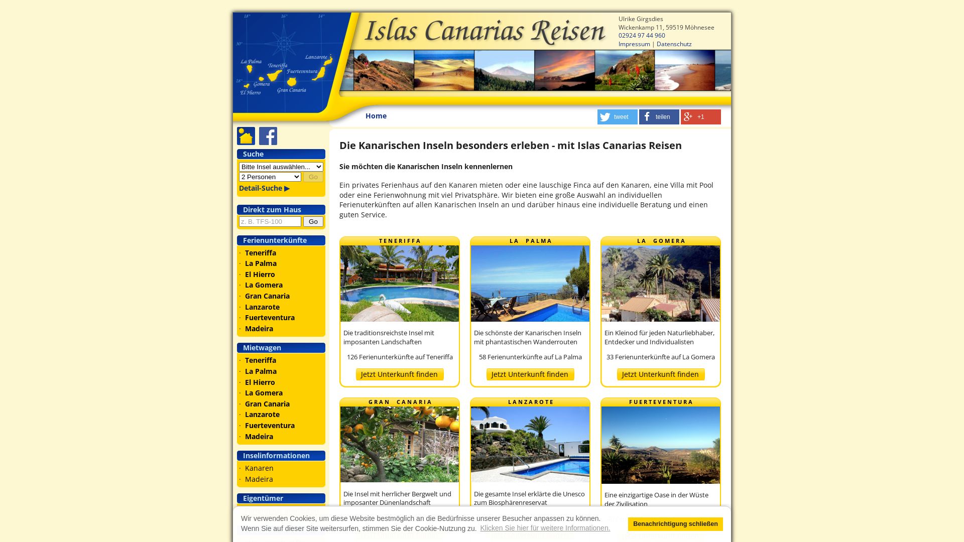 Islas Canarias Reisen