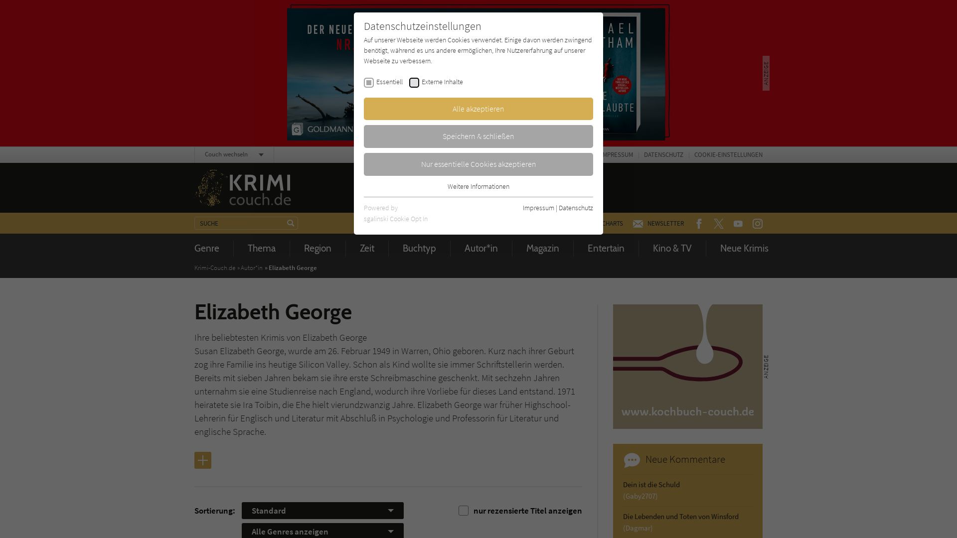 John Grisham (Krimi-Couch)