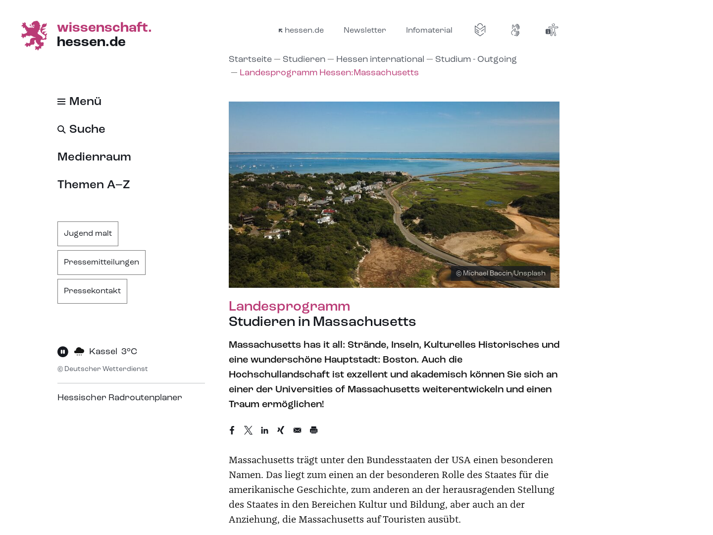 Hessen-Massachusetts-Programm