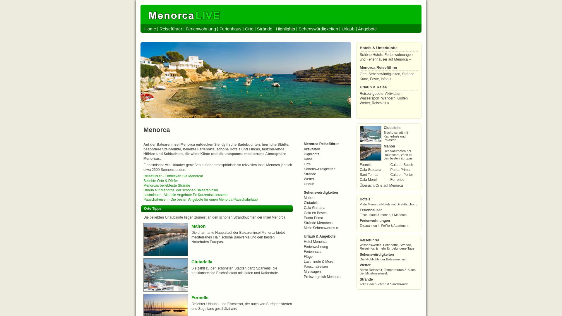 Menorca Live.de