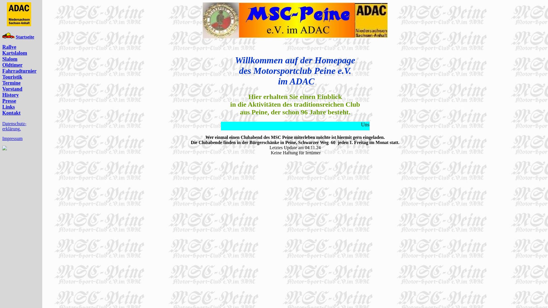 MSC Peine e.V. im ADAC