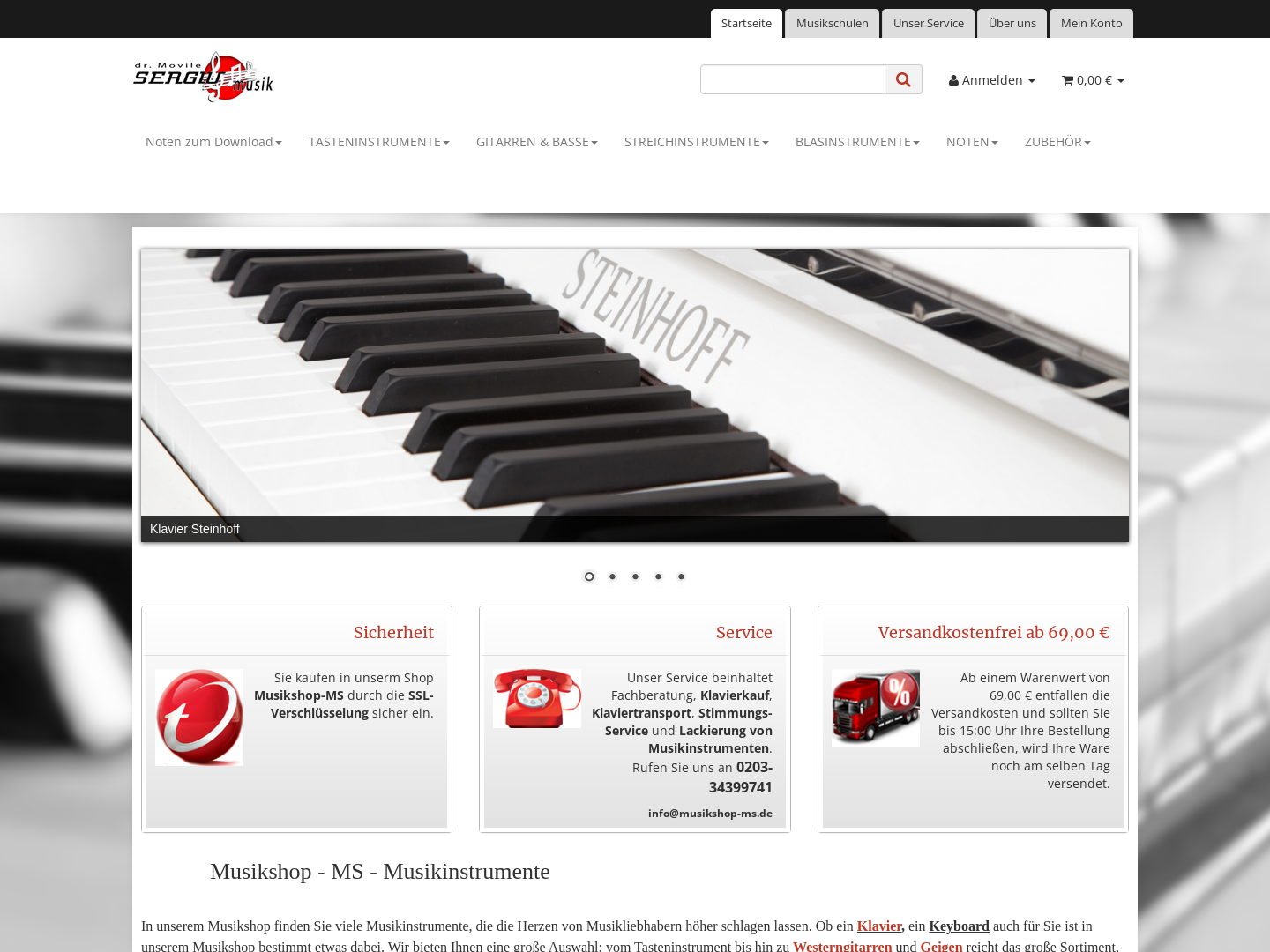 Musikshop M&S, Inhaber Sergiu Movile