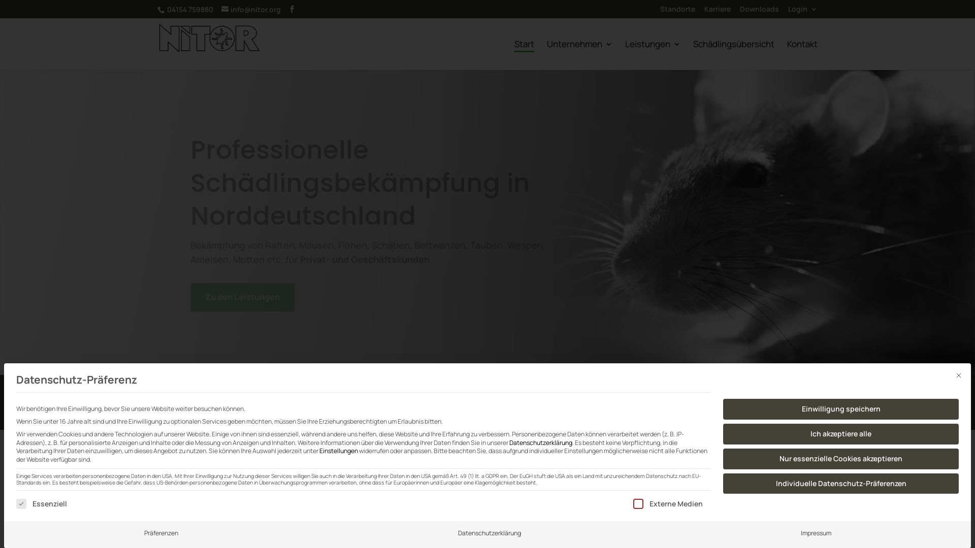 Nitor GmbH Schädlingsbekämpfung