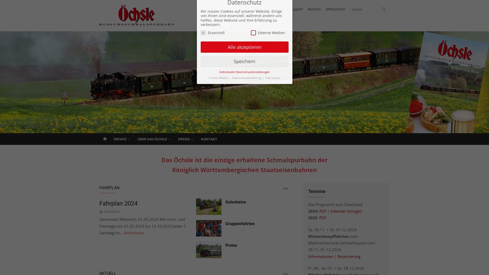 Museums-Schmalspurbahn Öchsle