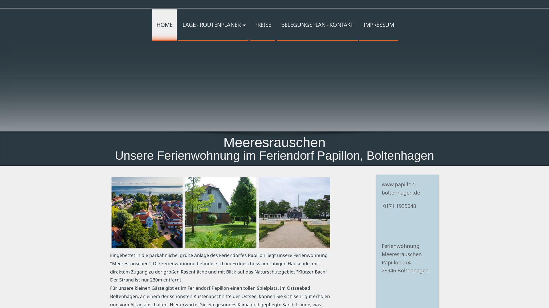 Ferienwohnung Hachmann, Feriendorf Papillon