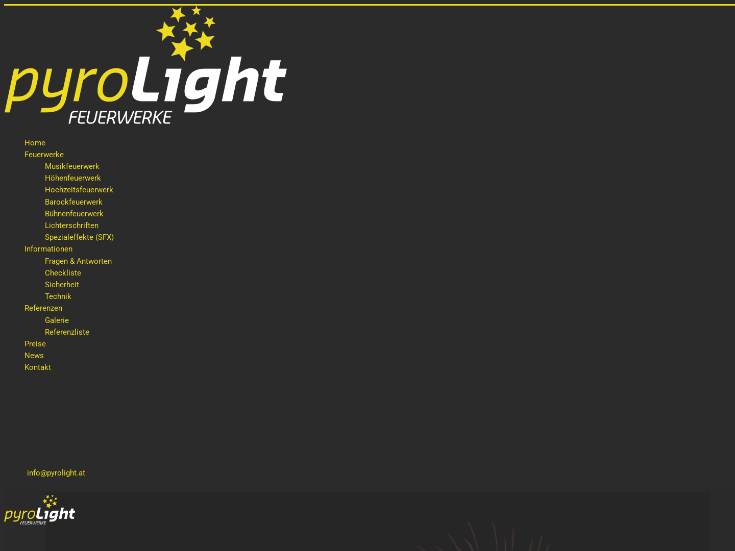 Pyrolight Feuerwerke