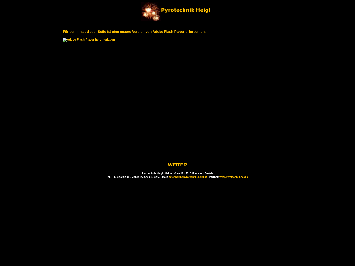 Pyrotechnik Heigl