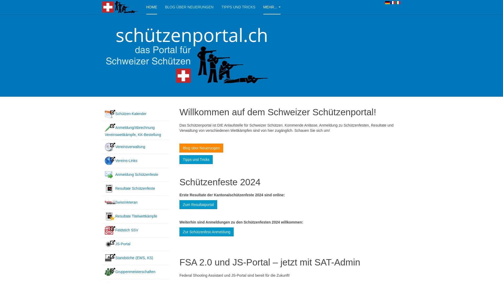 Schweizer Schützenportal