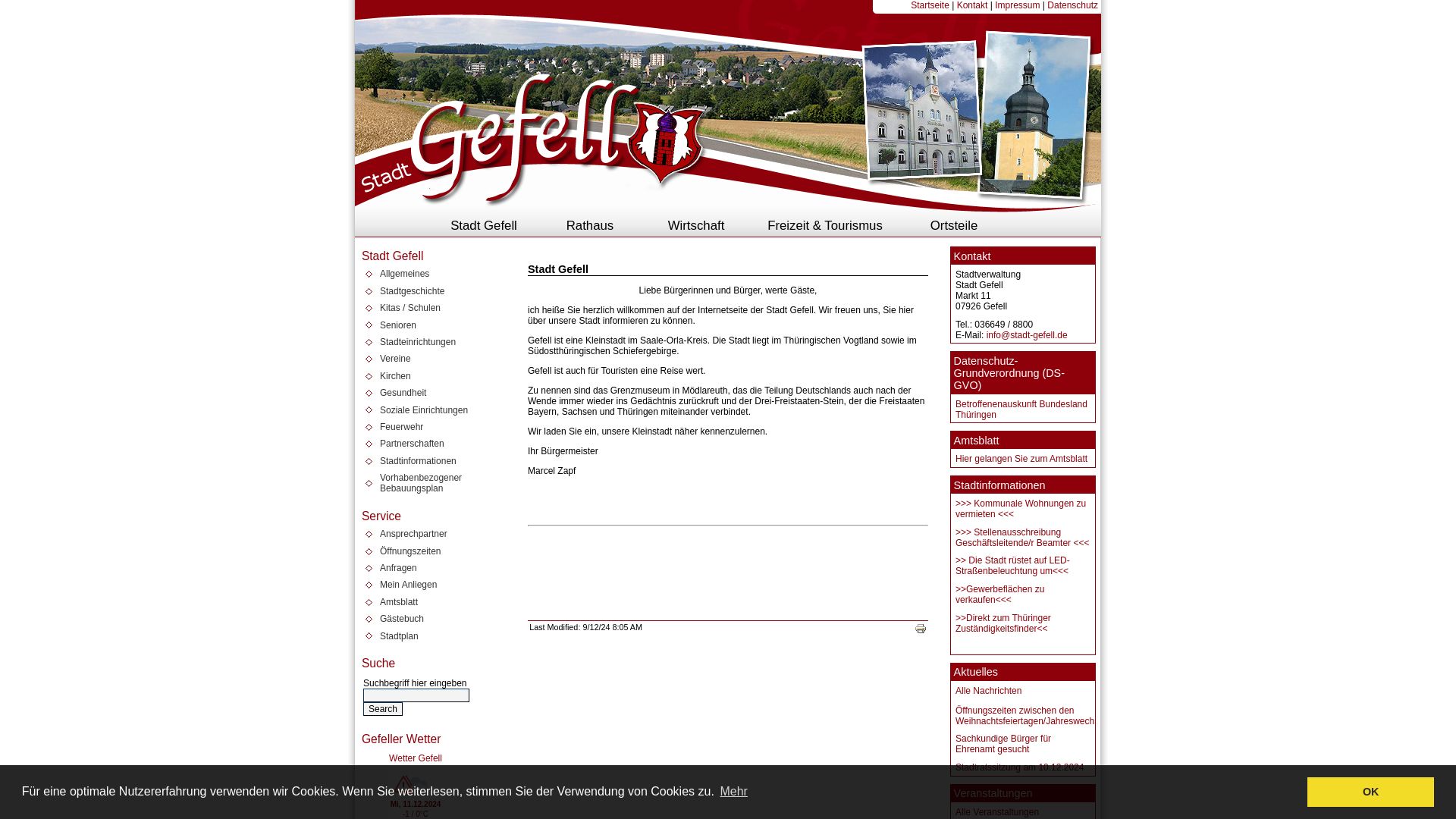 Stadt Gefell