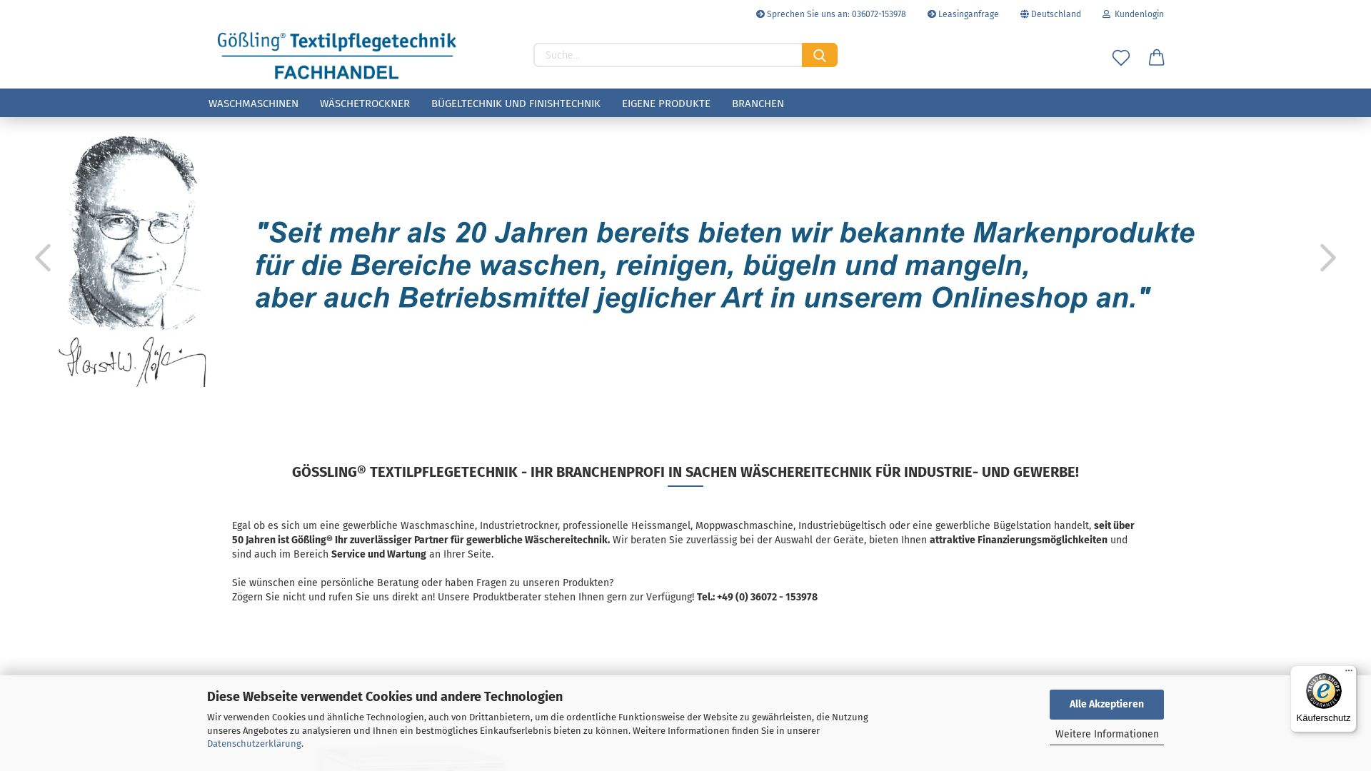 Gößling Textilpflegetechnik, Horst W. Gößling