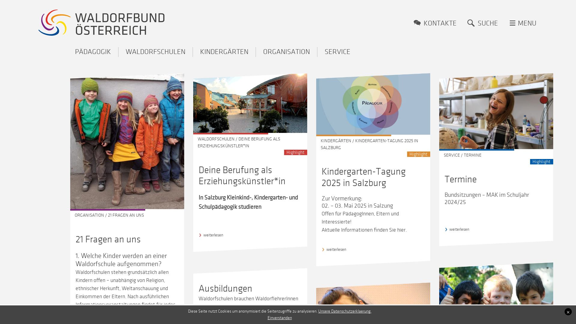 Waldorfschulen in Österreich