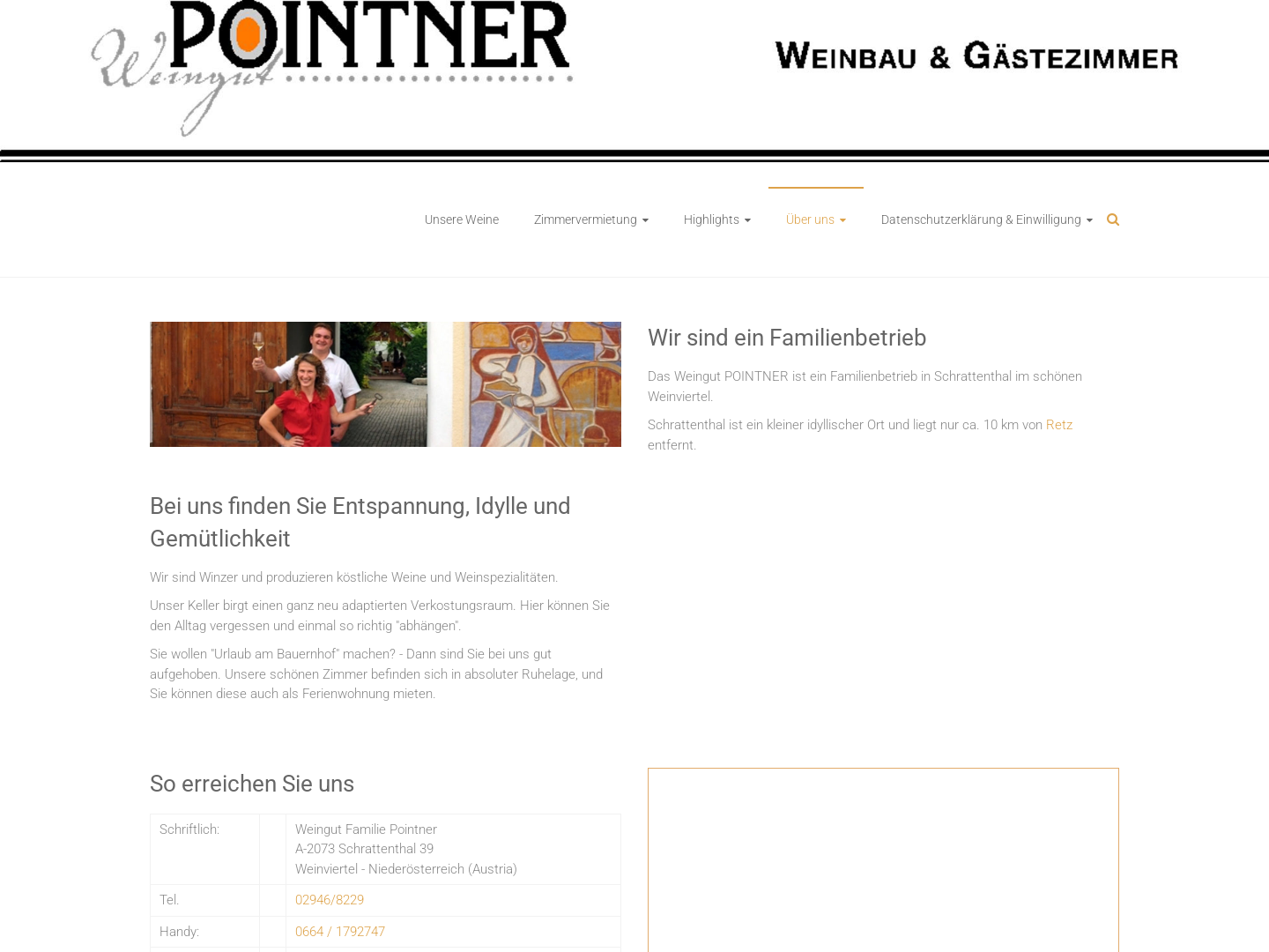 Pointner, Weingut, Schrattenthal