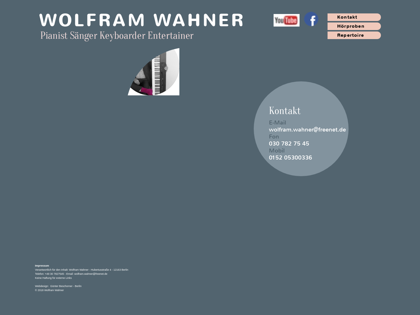 Alleinunterhalter Wolfram Wahner
