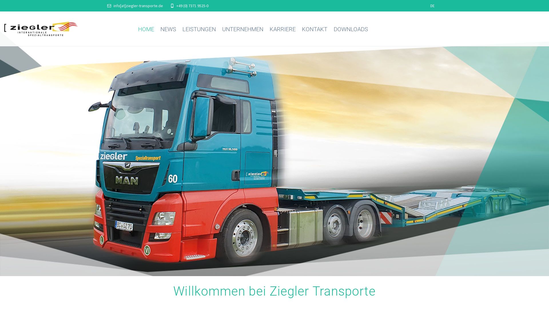 Gustav Ziegler GmbH - Internationale Spezialtransporte